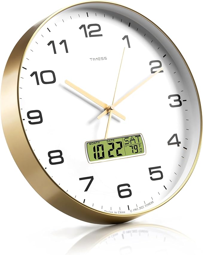 TIMESS Wall Clock, Ideal Modern Home, Office Decor - Image 2