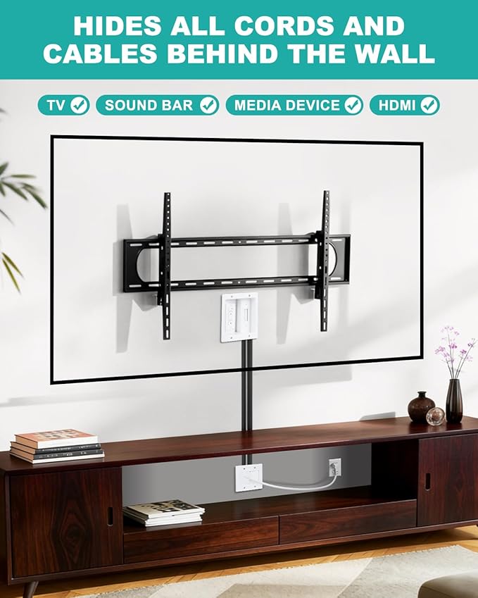 HAPYTHDA in Wall Cable Management Kit, TV Cord Hider - Image 2