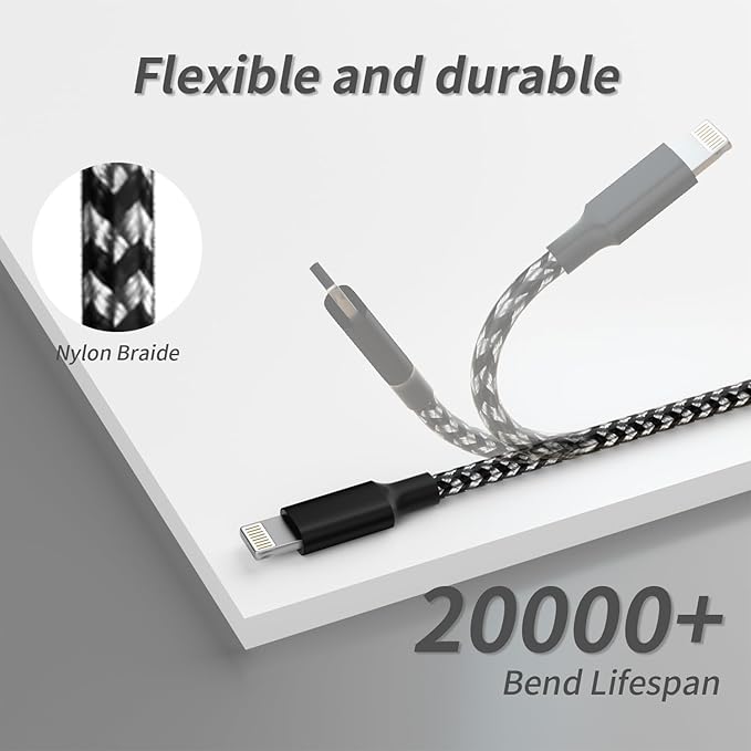 IDISON Multi Charging Cable, 3 in 1 USB Charging Cable - Image 6