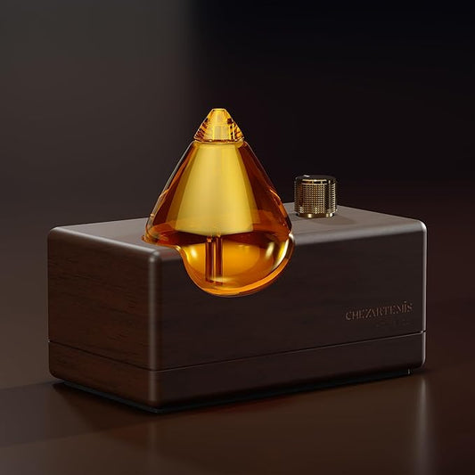 Amber Premium Glass Essential Oil Diffuser by CHEZARTEMIS