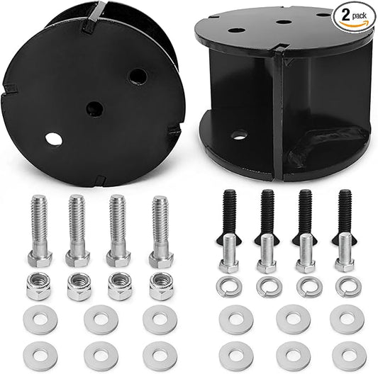 FLOVENTIS 3" Straight Air Helper Spring Spacer, Heavy-Duty Steel Compatible by FLOVENTISAirSuspensions