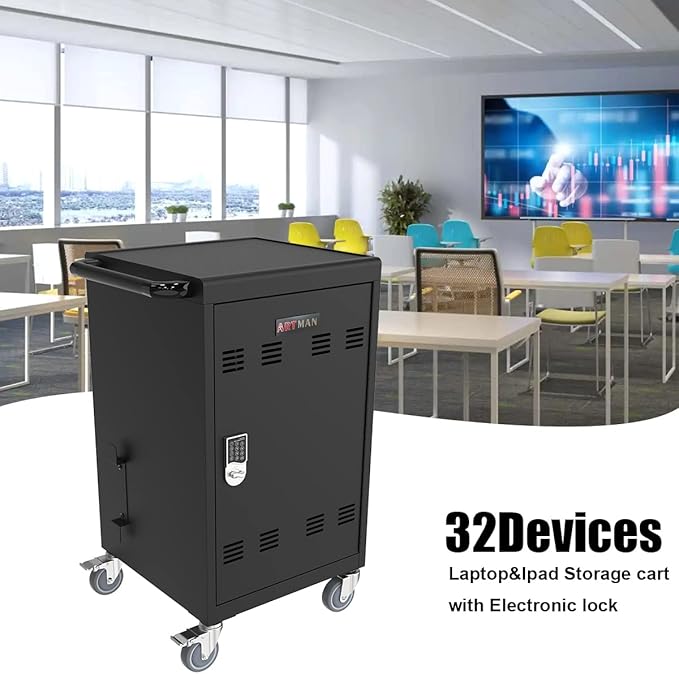 30-Device Mobile Charging Cart - Image 6