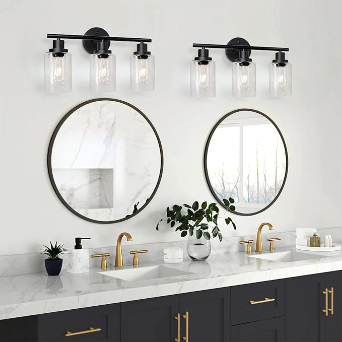 Unicozin Modern Bathroom Light Fixtures, 3 Light Vanity Lights, Living Room - Image 7