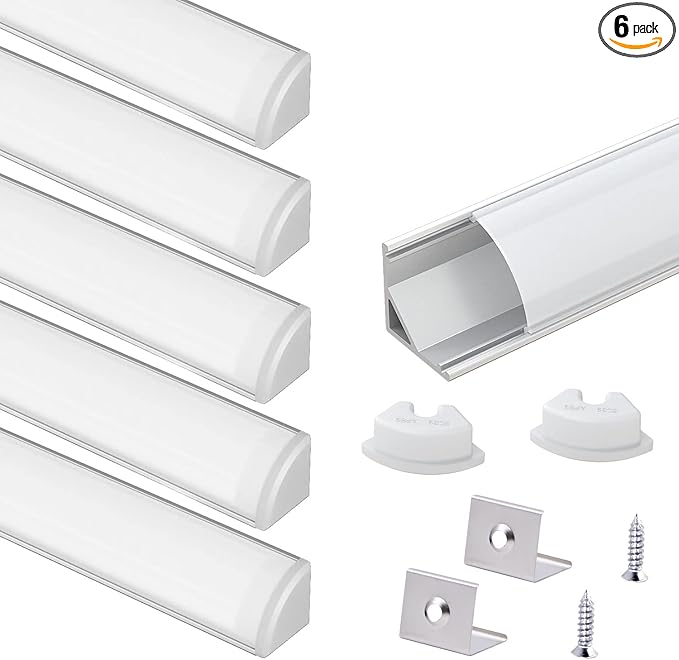 VST 6Pack 1 ft LED Aluminum Channel by VSTLighting