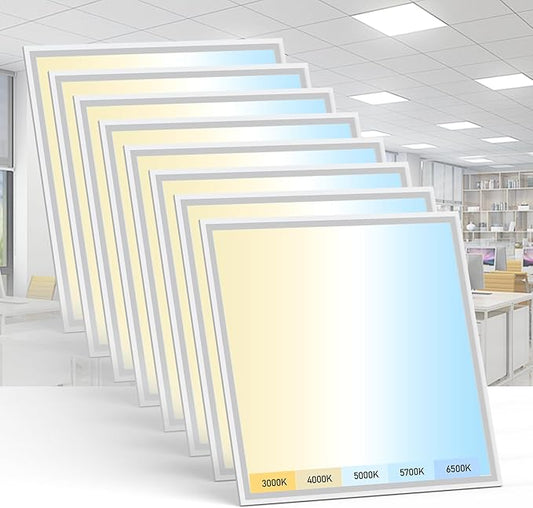 AIKVSXER 8 Pack 2x2 LED Flat Panel Light by AIKVSXER