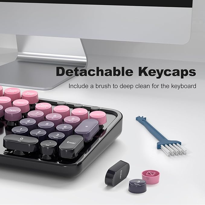 MOFII Wireless Keyboard and Mouse Combo, Full Size 2.4G Plug and Play - Image 5