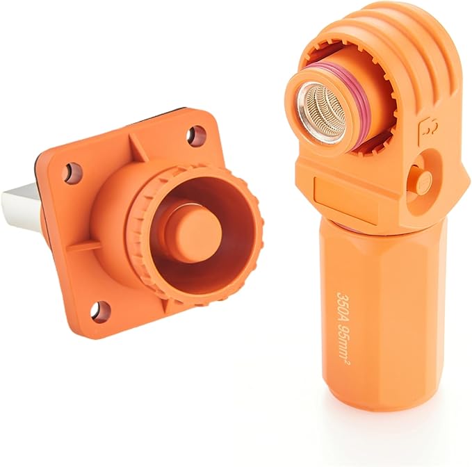 1 Set Battery Energy Storage Connector 350A 95mm² High Current HV Connectors by Unknown