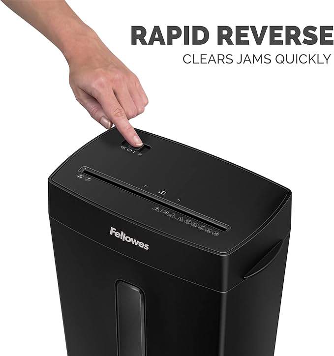 Fellowes P-40C 8 Sheet Cross-Cut Deskside Paper Shredder - Image 3
