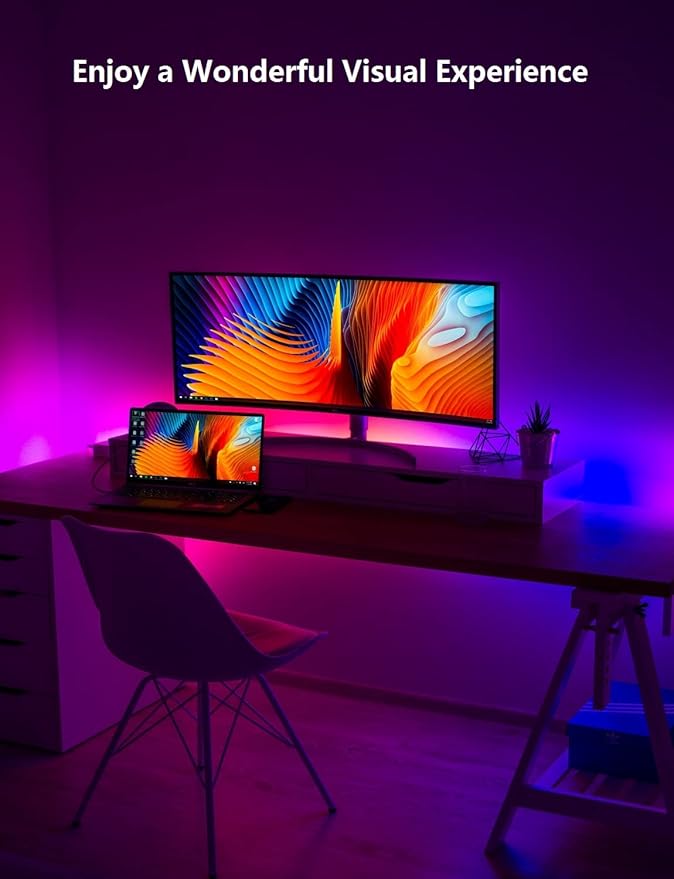 DAYBETTER Smart RGB Led Strip Lights, 100ft Led Lights - Image 7