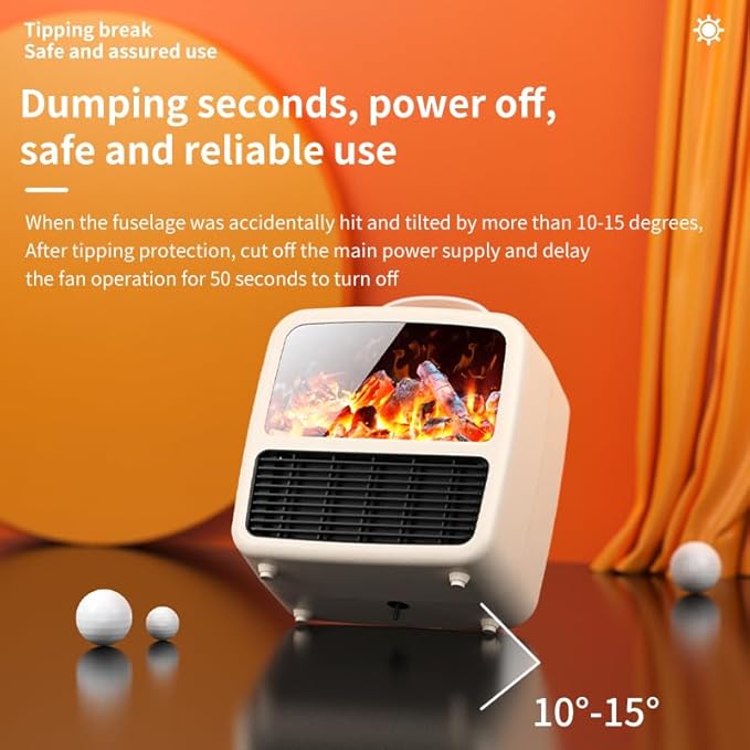 2nd Generation Mini Electric Space Heater - Image 4