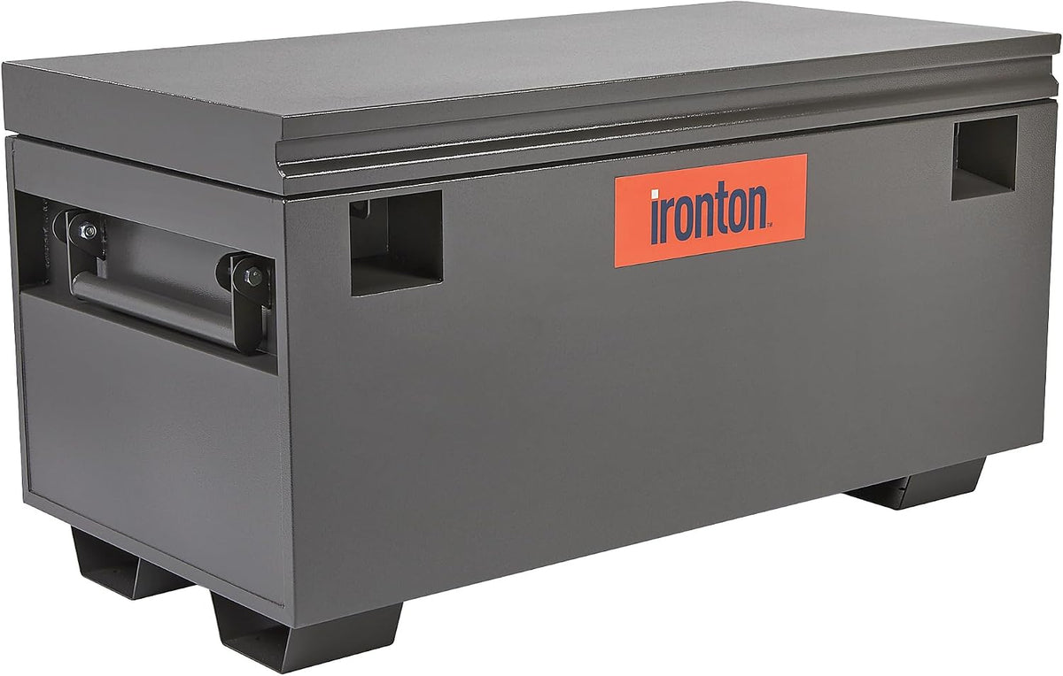 ironton 47.5in. jobsite box, gray, carbon steel, main product view
