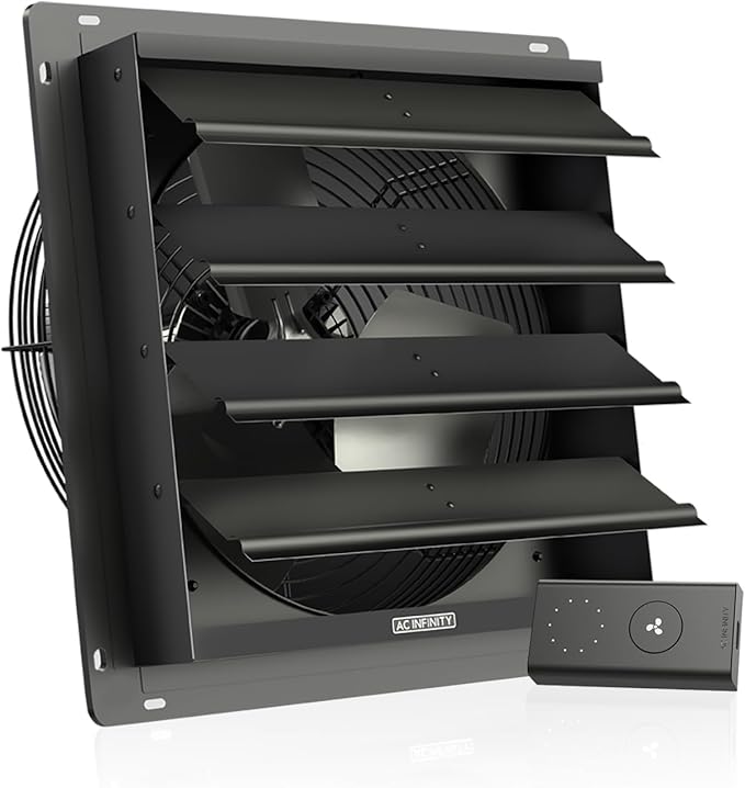 AC Infinity AIRLIFT S14, Shutter Exhaust Fan 14” by ACInfinity