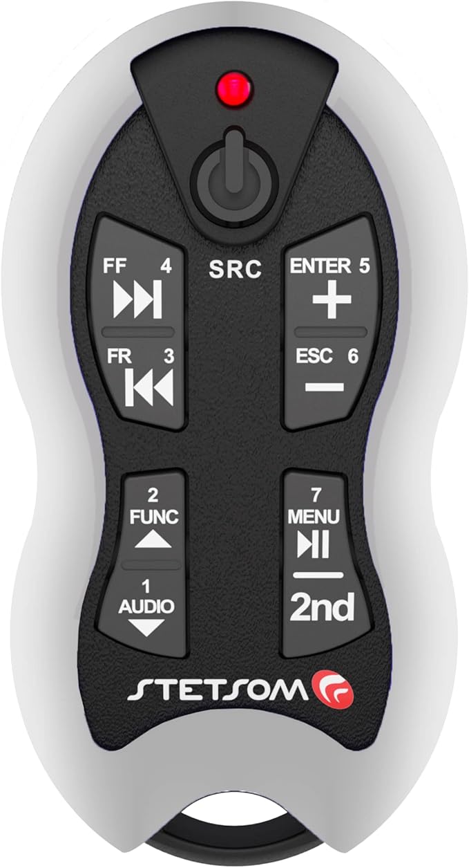 Stetsom SX2 - Universal Remote Control, Long Range, 16 Functions, Learning Mode by Stetsom