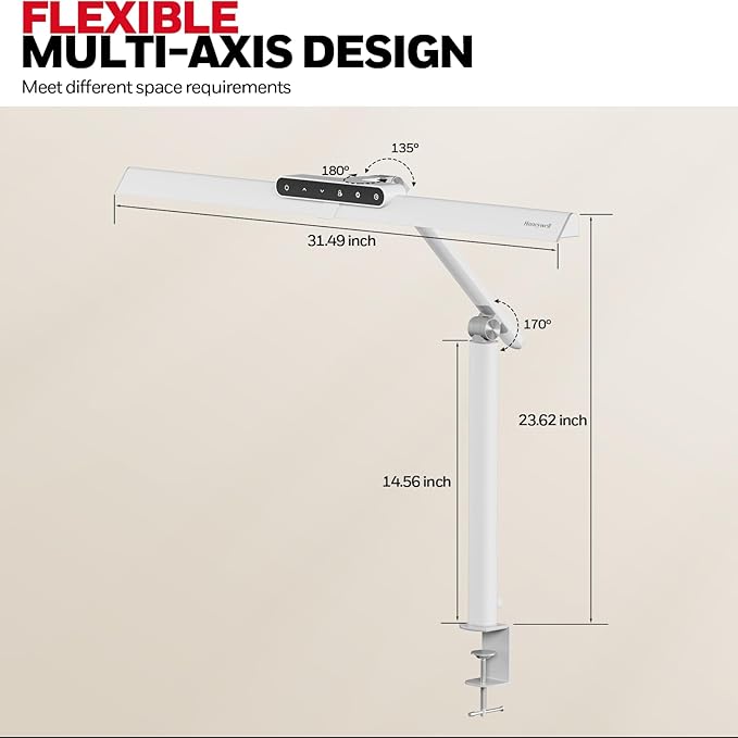 Honeywell LED Desk Lamp with Clamp - Image 7