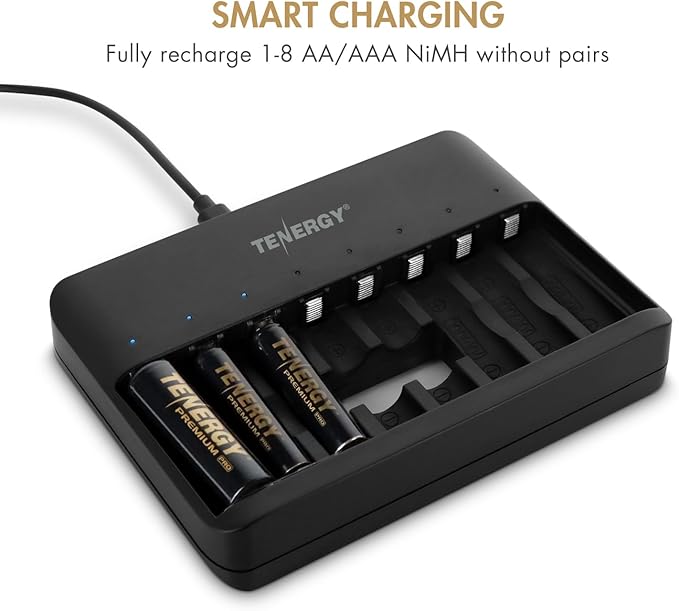 Tenergy TN477U 8-Bay Fast Charger - Image 5