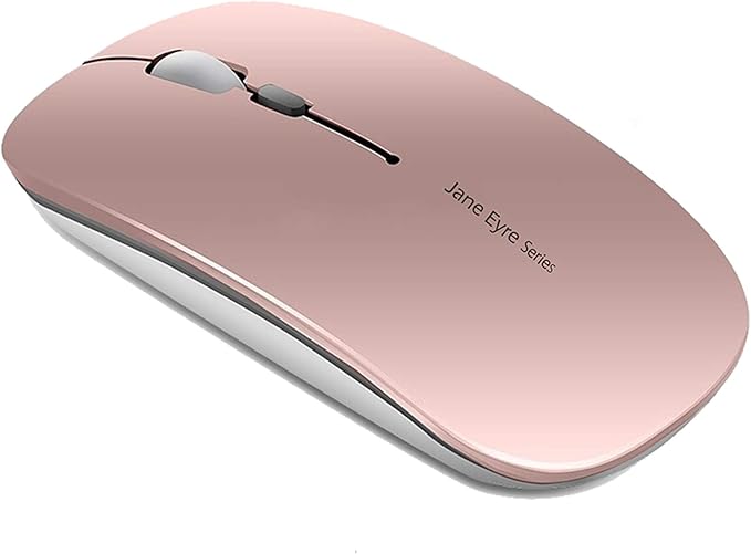 Uciefy Q5 Slim Rechargeable Wireless Mouse, 2.4G Portable Optical Silent Ultra by Uciefy