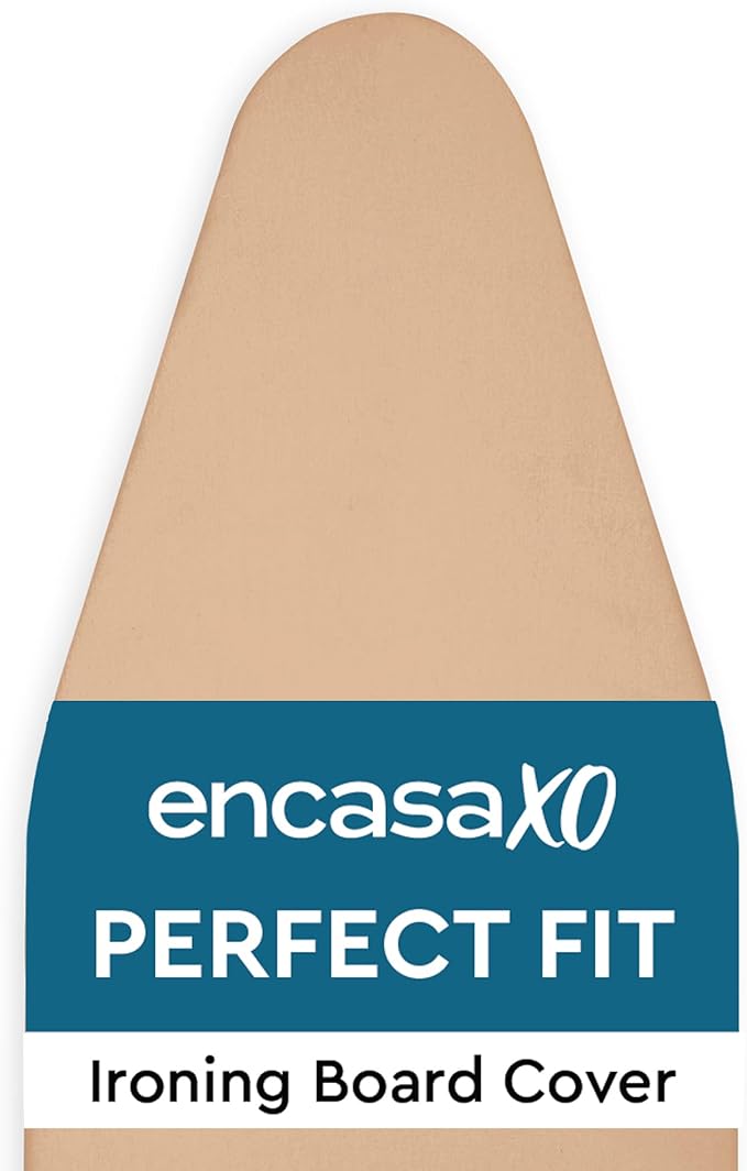 Encasa XO Ironing Board Cover and Pad 42"x14" - 4mm Felt Medium Iron Board by EncasaXO