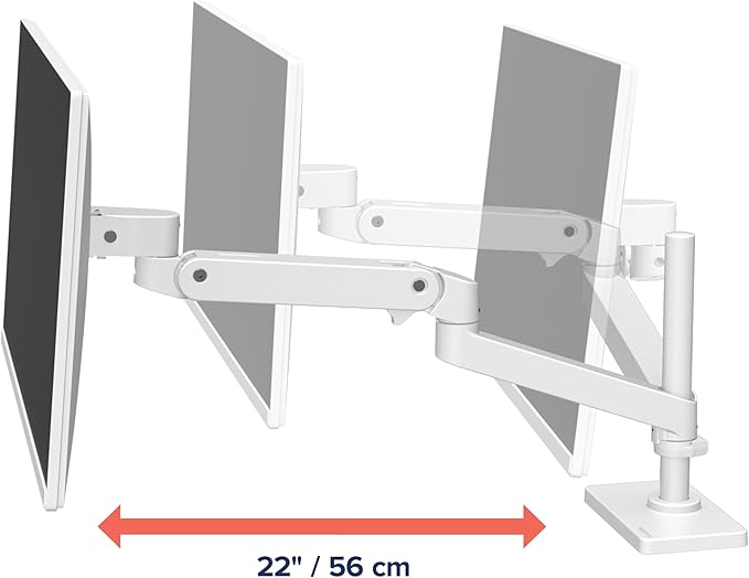 Ergotron – Upgraded LX Pro Premium Monitor Arm, Single Monitor Desk Mount – - Image 3