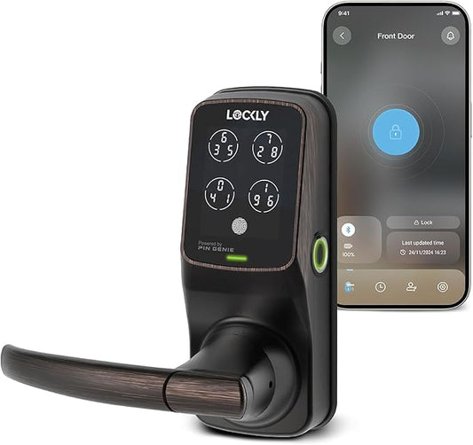 Lockly Secure Plus Bluetooth Smart Door Lock, Keyless Entry by Lockly