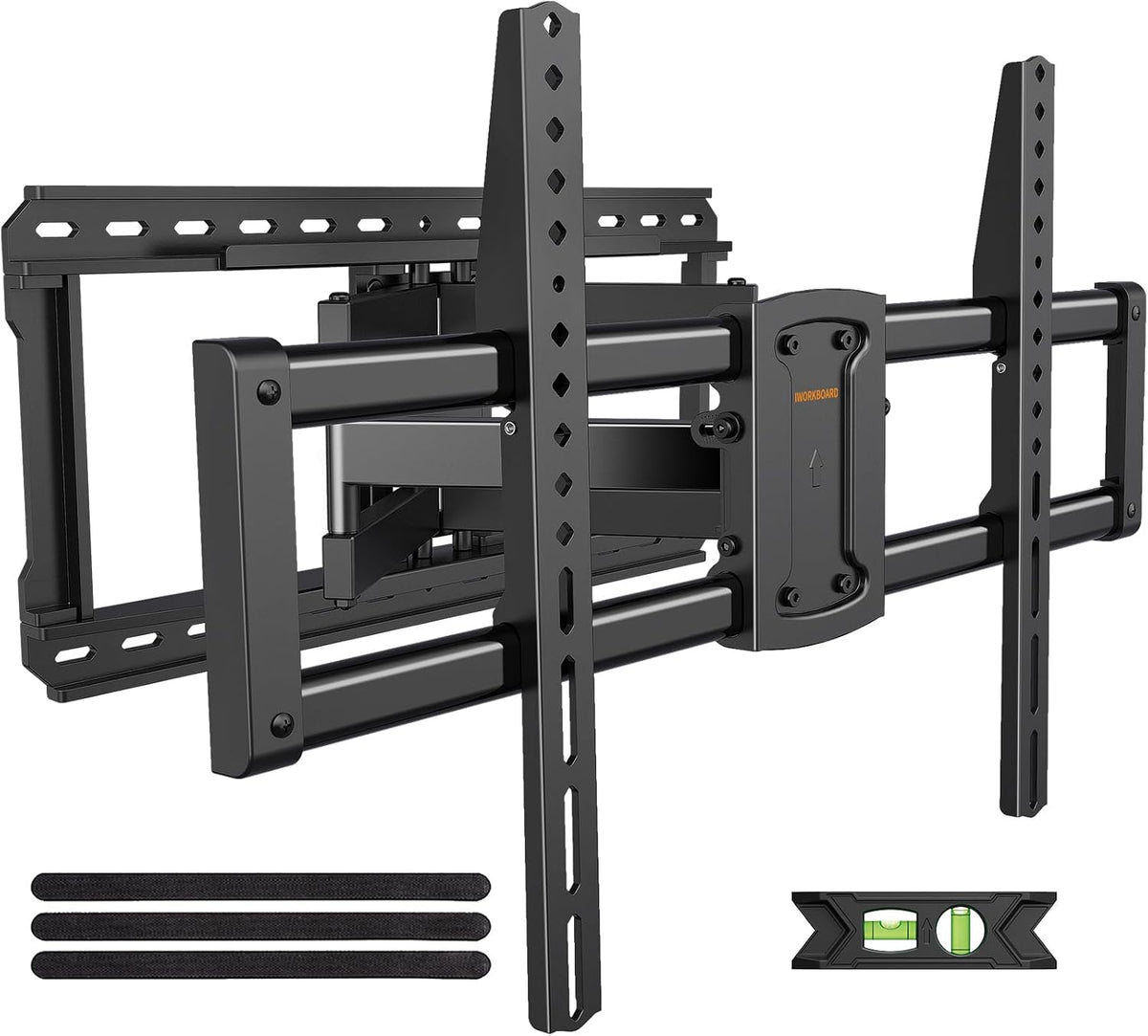 IWORKBOARD Full Motion 75 85 86 90 97'' TV Wall Mount Bracket, Loads 150 lbs