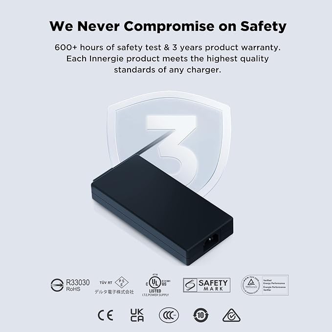 Innergie T24 240W 230W Universal Gaming Laptop Charger Power Adapter - Image 6