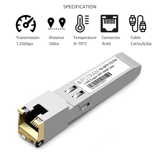 OPSTRAN 1000BASE-T SFP RJ45 Copper Transceiver Module Compatible - Image 2