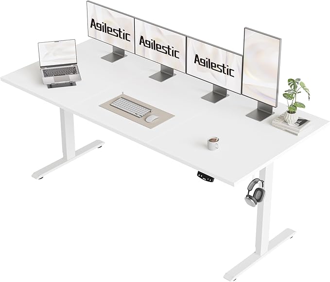 Agilestic Electric Standing Desk, Extra Large 71 x 31.5 Inches Height by Agilestic