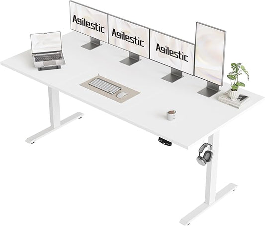 Agilestic Electric Standing Desk, Extra Large 71 x 31.5 Inches Height by Agilestic