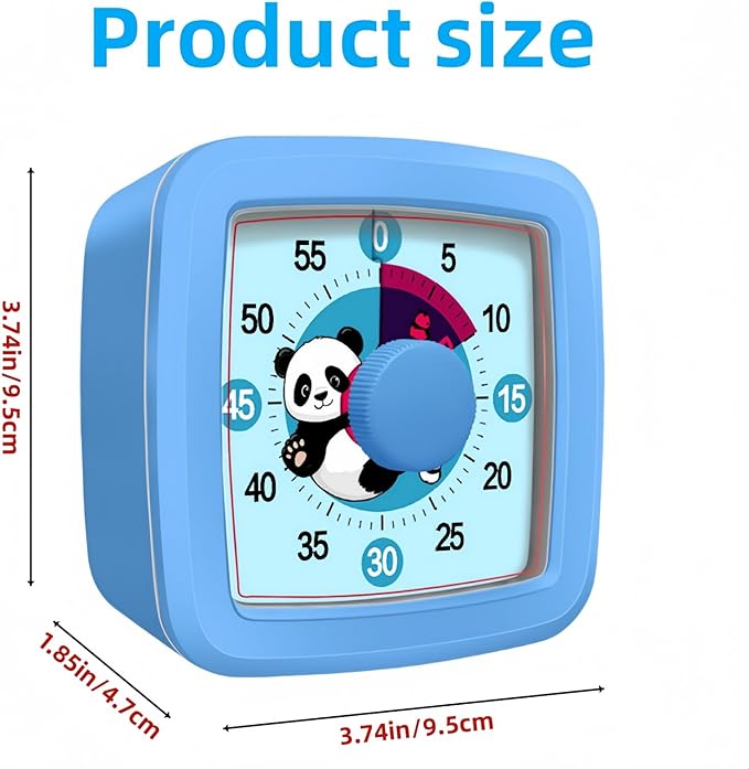 Visual Timer for Kids and Adults, 60-Minute Countdown Timer for Classroom & - Image 4