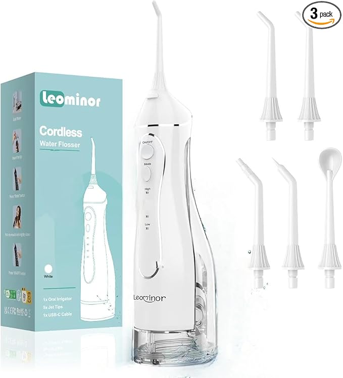 Leominor Water Dental Flosser Pick by LeominorFreshDaywithSmile