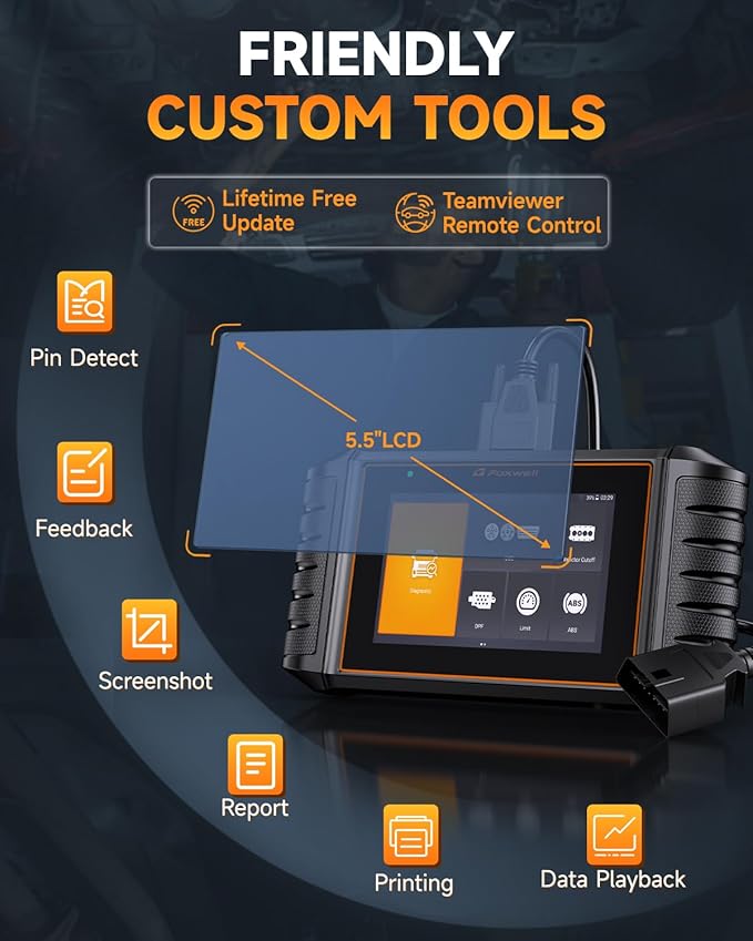 FOXWELL HD500 Heavy Duty Truck Scanner - Image 6