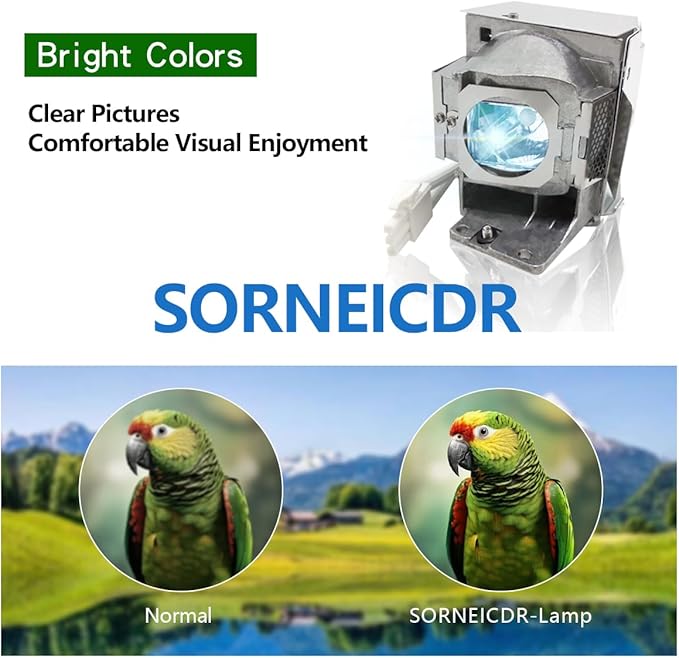 SORNEICDR RLC-085 RLC-078 Replacement Projector Lamp Bulb Compatible - Image 3