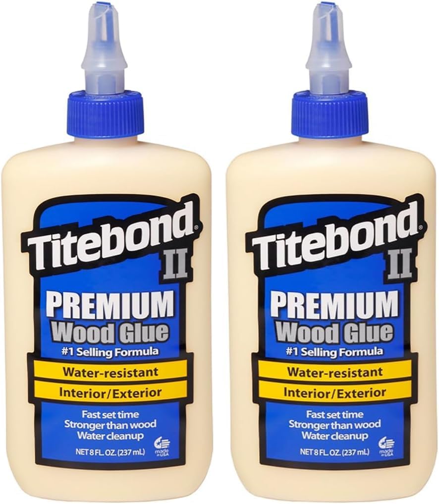 Titebond 5003 II Premium Wood Glue, 8-Ounces(Pack of 2)