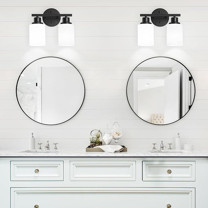 Guliaofo 2-Light Vanity Lights, Modern Vanity Lighting Fixture - Image 6