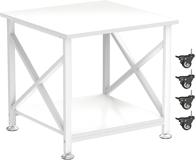 TQQDCI Printer Stand, 23.6 x 23.6 Inches Large Printer Stand by Unknown