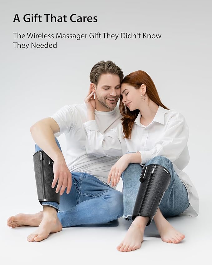 CINCOM Cordless Calf Massager for Circulation, Leg Compression Massager for Calf - Image 6