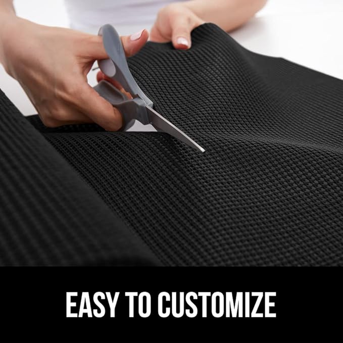 GORILLA GRIP powerGRIP Drawer Shelf and Cabinet Liner, Thick Strong Hold - Image 6