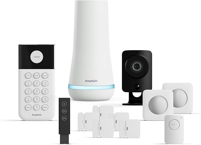 SimpliSafe 12 Piece Wireless Home Security System w/HD Camera - Image 2