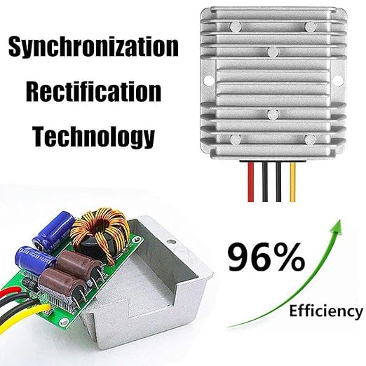 DC 12V Step Up to 19V 5A Boost Converter 95W DC Voltage Regulator Power Supply - Image 2