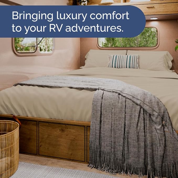 RV Short Queen Sheet Set 60 X 75 - Image 8