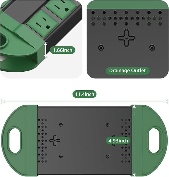 CCCEI Outdoor Power Strip Weatherproof - Image 6