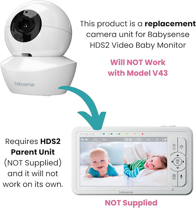 Babysense Replacement Add-On Camera - Image 2