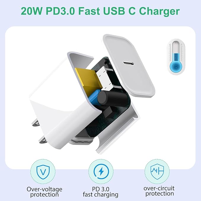 iPhone 16 15 Charger Fast Charging, iPad Air/Pro/Mini - Image 5