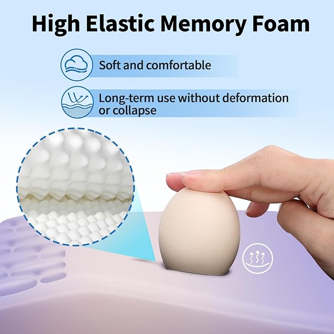 YIWEI Ergonomic Mouse Pad with Wrist Rest - Image 3