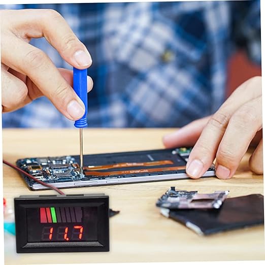 Battery Charge Level Indicator Universal Car Battery Capacity Meter Tester - Image 3