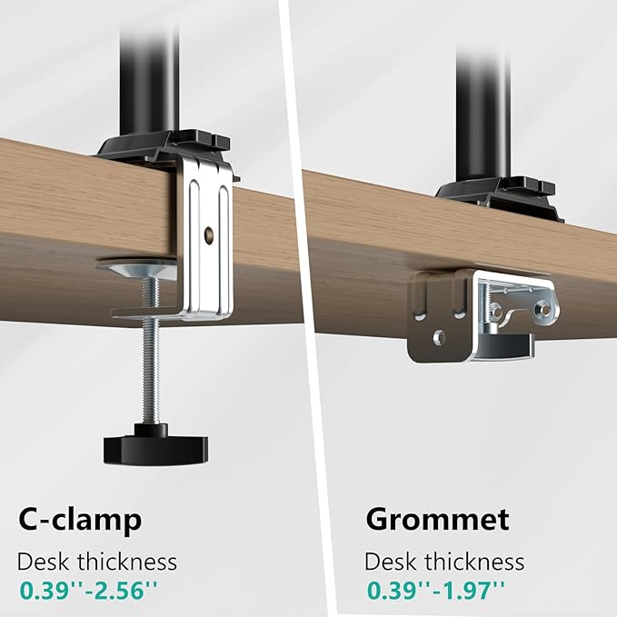 WALI Single Monitor Arm Desk Mount - Image 7