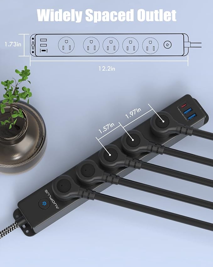 Surge Protector Power Strip - Image 5