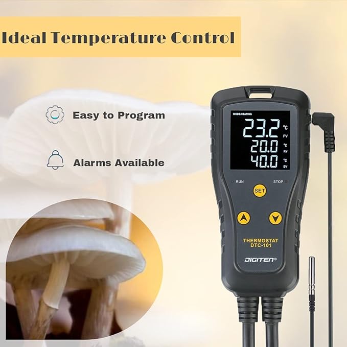 DIGITEN DTC101 Temperature Controller Digital Heat Mat Thermostat Greenhouse - Image 5