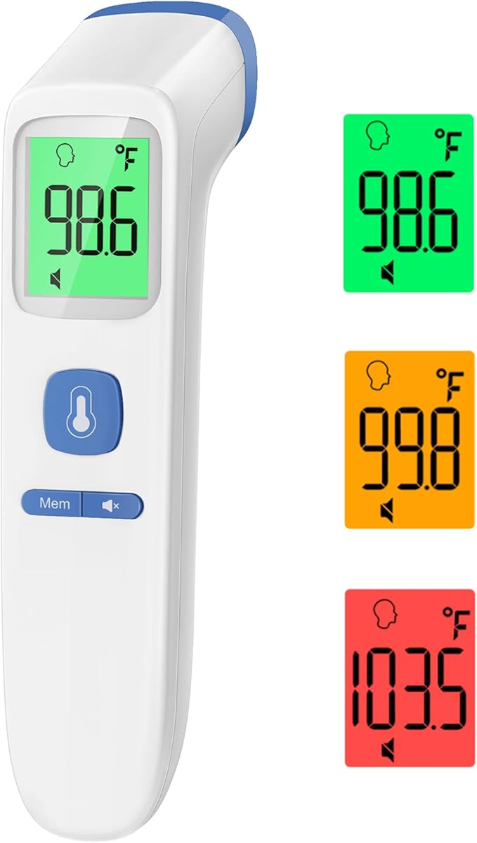 Thermometer for Adults and Kids, Digital Forehead Thermometer by GoodBaby