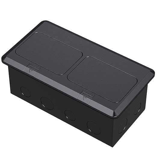 Dual Pop-Up Floor Box Electrical Kit - Image 2